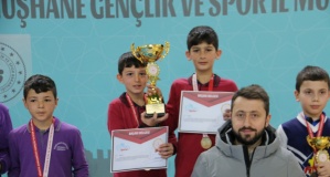 Gümüşhane'de curling heyecanı yaşandı