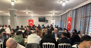 Kelkit’te DMD hastası minik Eymen Kayra için hayırseverler iftarda buluştu