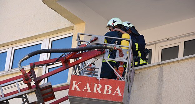 Şiran YBO Yangın Tatbikatı Nefes Kesti