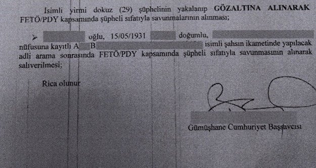 Gümüşhane'deki FETÖ/PDY operasyonu: 7 tutuklu