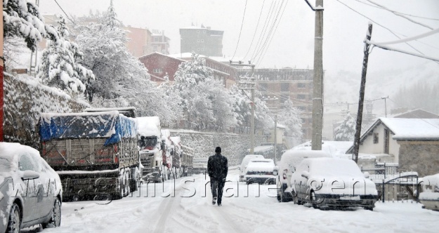 Dikkat! Yoğun kar yağışı uyarısı