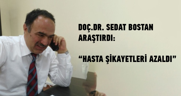 Hasta Şikâyetleri Azaldı