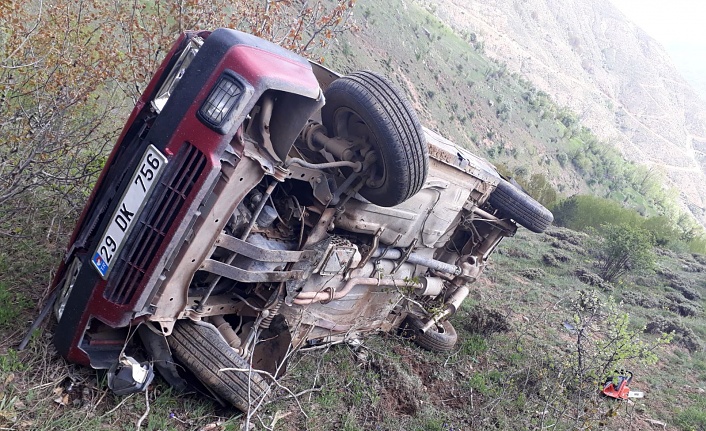 Gümüşhane’de trafik kazası: 1 ölü