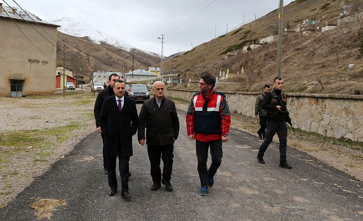 Vali Taşbilek ilk köy gezisini Yağmurdere vadisine gerçekleştirdi