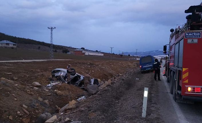 Belediye Başkan adayı kaza yaptı