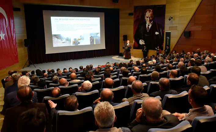 Gümüşhane’de muhtarlara bilgilendirme toplantısı yapıldı