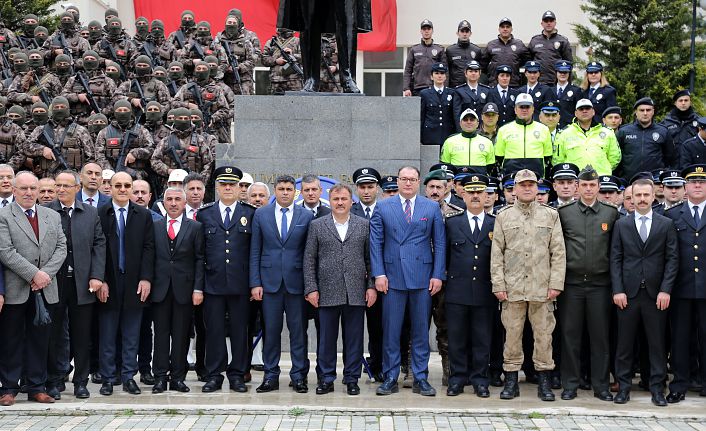 Gümüşhane’de Türk Polis Teşkilatının 174.kuruluş yıldönümü kutlandı