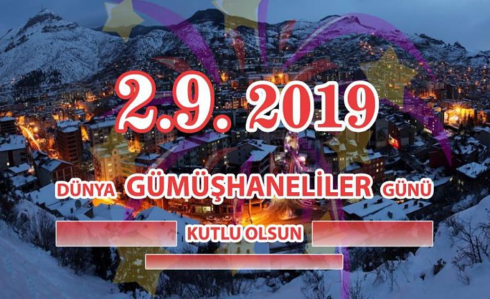 2 Eylül #DünyaGümüşhanelilerGünümüz kutlu olsun