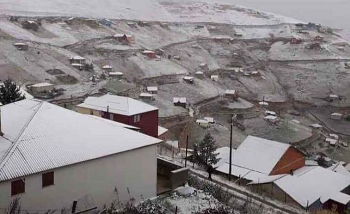 Gümüşhane’de hava bir günde 20 derece soğudu