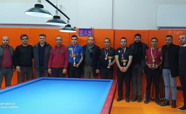 Bilardo da şampiyonlar belli oldu