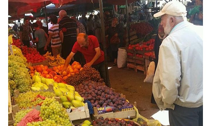 Salı pazarında sadece meyve sebze olacak