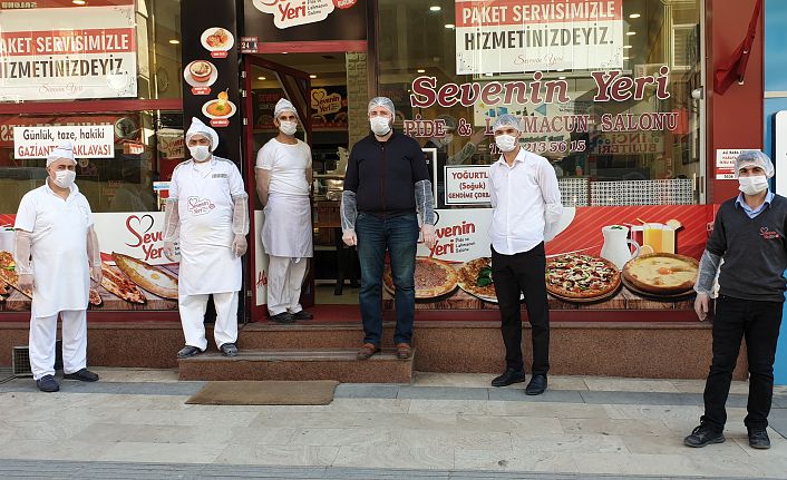 Hijyen için para üstünü kilitli poşette gönderiyorlar