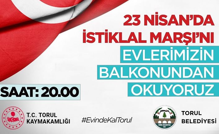 Torul'da 23 Nisan farkındalığı