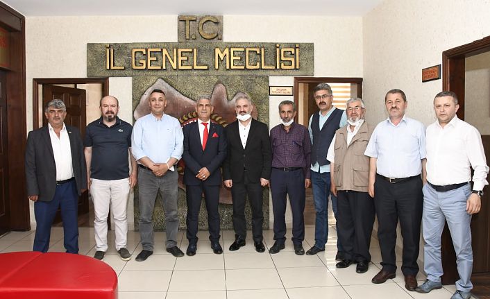 Emniyet Müdürü Karataş'tan Meclise veda ziyareti