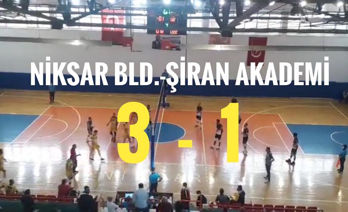 Şiran, Deplasmanda Kayıp:1-3