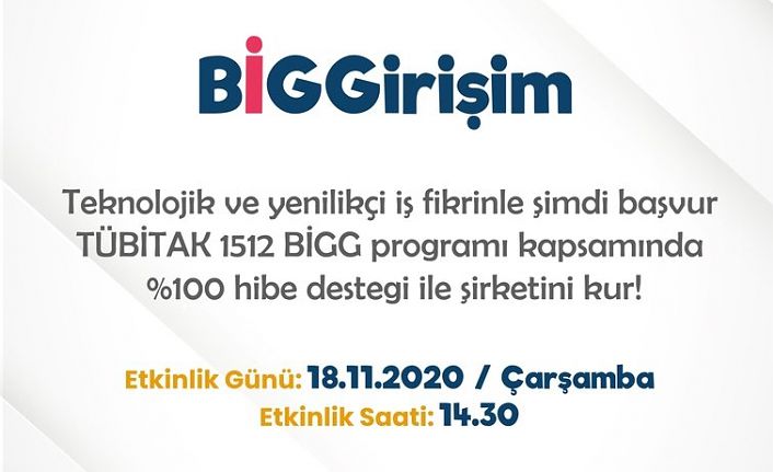 BİGG programı başvuruları başladı