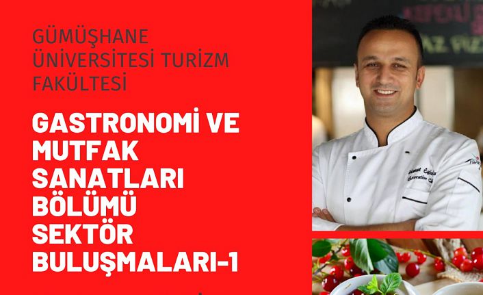 Turizm Fakültesi’nde çevrimiçi gastronomi söyleşileri başladı