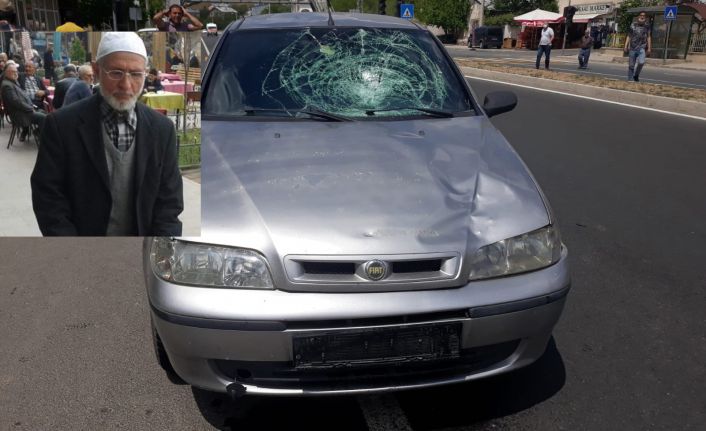 Karşıdan karşıya geçmek isterken otomobilin altında kaldı