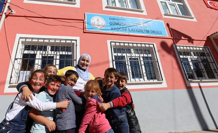 Gençlik Merkezi Akocak köy okulunda