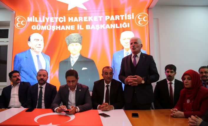 MHP heyeti Gümüşhane’yi ziyaret etti