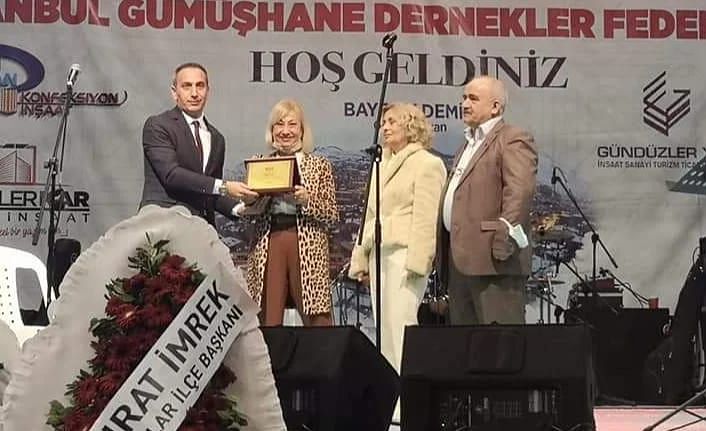 Zahit Üsteğmen’in torunları hemşerileri ile buluştu