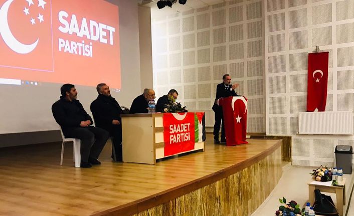 Saadet Partisi’nin Şiran ilçe kongresi yapıldı