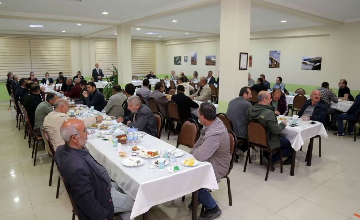 Gümüşhane’nin emekçileri aynı iftar sofrasında buluştu