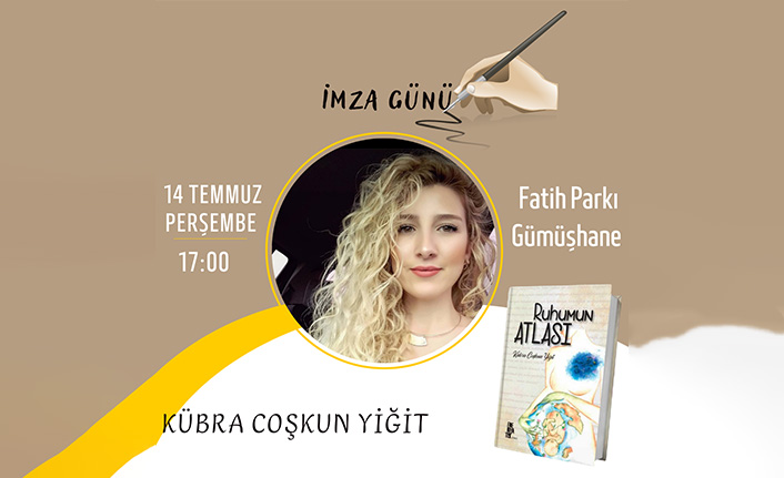 "Ruhumun atlası" için imza günü düzenlenecek