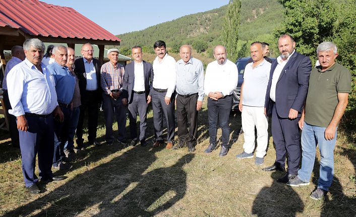 Vali Taşbilek’in köy ziyaretleri devam ediyor