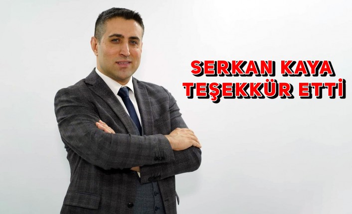 Kaya'dan teşekkür mesajı