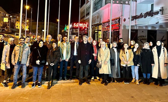 Orhan Koç Gümüşhaneli öğrencilerle iftarda buluştu