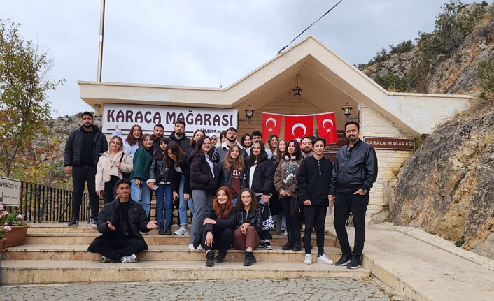 Turizm Fakültesi öğrencilerinin saha uygulamaları devam ediyor