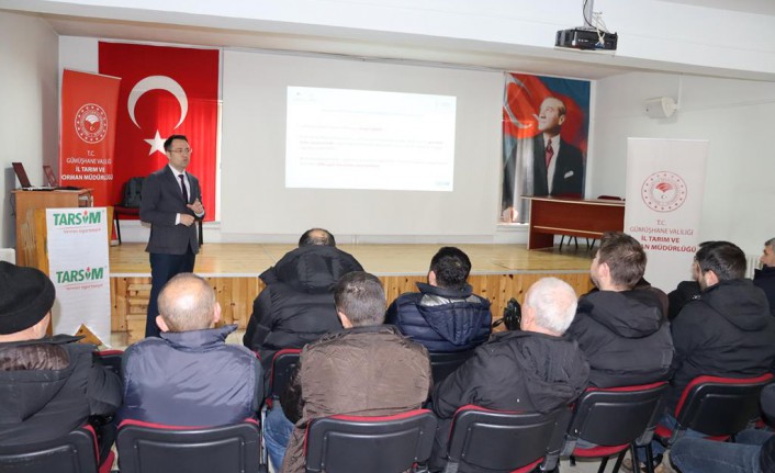 Gümüşhane’de TARSİM bilgilendirme toplantısı yapıldı