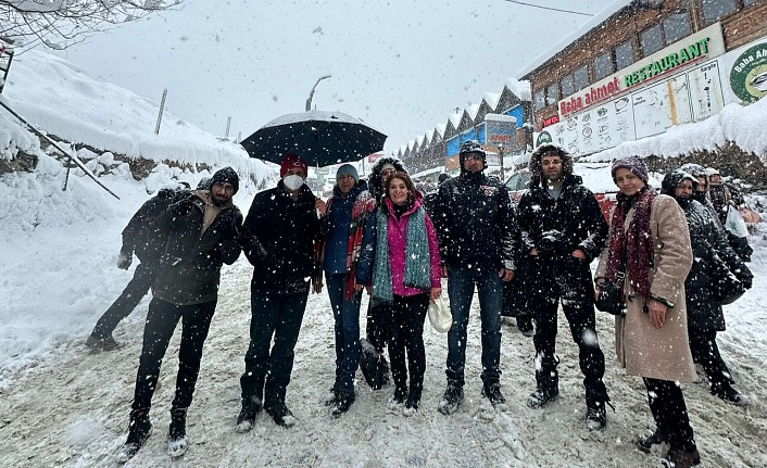 İzciler Ayder Kış Festivali’ne katıldı