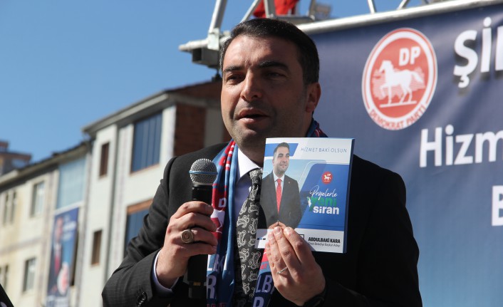 Demokrat Parti Şiran’da adaylarını tanıttı