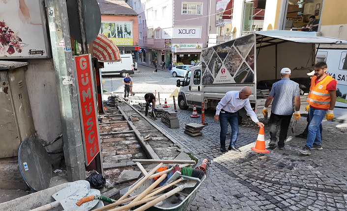 Gümüşhane Belediyesi üstyapı çalışmalarına hız verdi