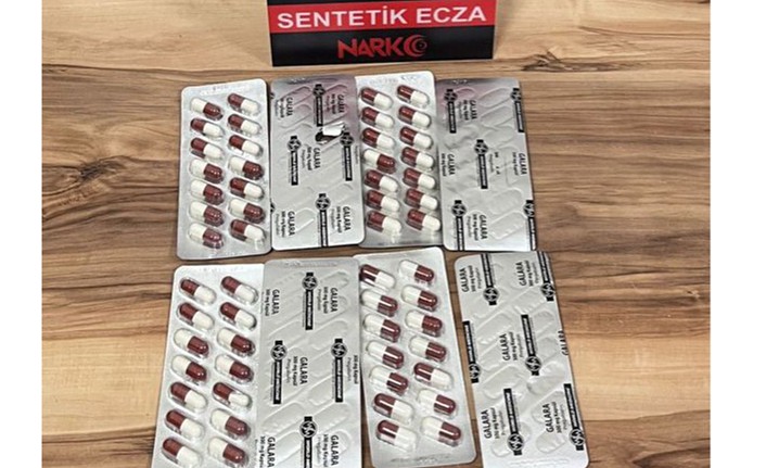 Sentetik ecza maddesi ele geçirildi