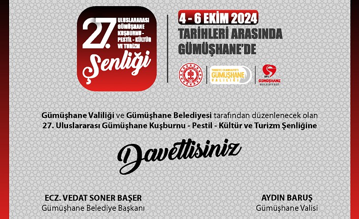 Festival coşkusu Cuma günü başlıyor