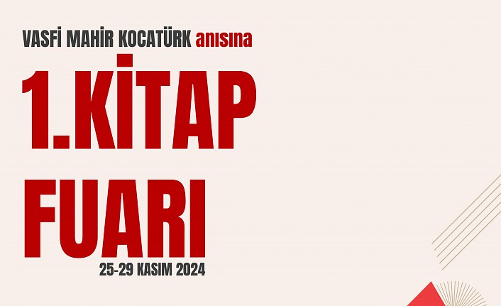 Gümüşhane'de Vasfi Mahir Kocatürk 1. Kitap Fuarı başlıyor