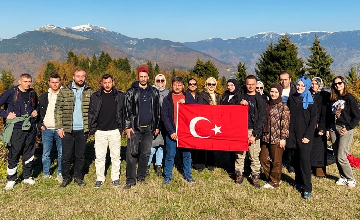 Kelkit Türk Eğitim-Sen ailesinden Örümcek Ormanları gezisi