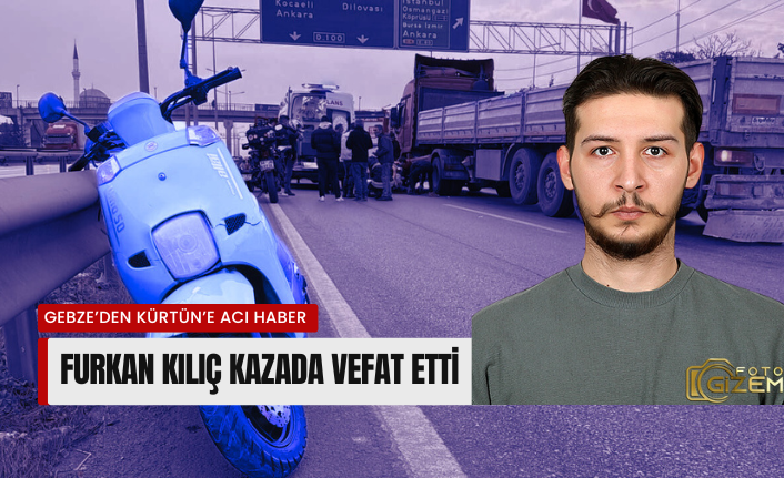 Kocaeli’nden Kürtün’e acı haber