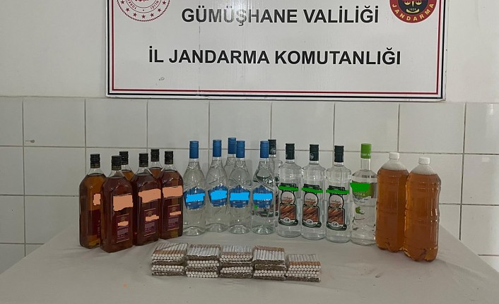 Alkol kaçakçılığına Jandarma’dan anında müdahale