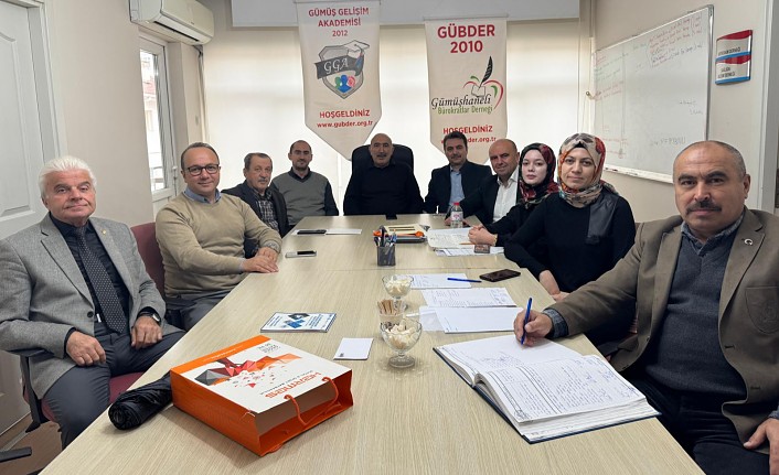 GÜBDER’in yeni yönetim kurulunda görev dağılımı yapıldı