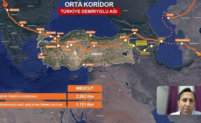 Yalçın GÜM-TEK’in programında demiryollarını anlattı