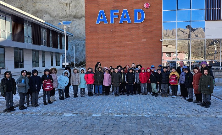 Işıl Sema Doğan İlkokulu AFAD’a misafir oldu