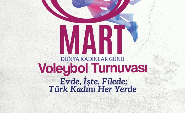 Evinin Sultanları Voleybol Turnuvası düzenlenecek