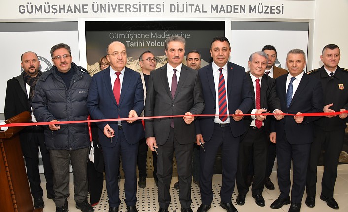 Gümüşhane’de Dijital Maden Müzesi açıldı