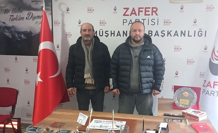 Zafer Partisi Kelkit ilçe başkanlığına Mürsel Ayvaz atandı