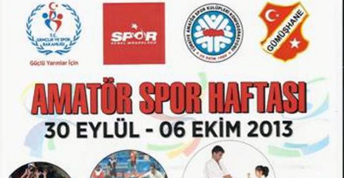 Amatör Spor Haftası Kutlanacak