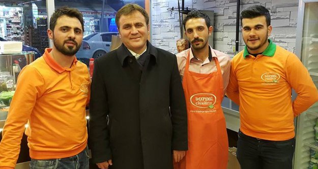 Başkan Çimen’den esnaf ziyareti